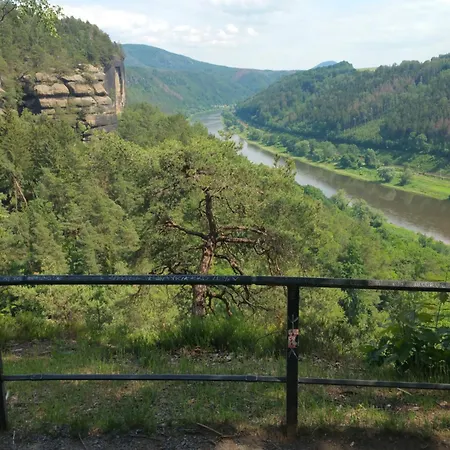 Apartmenthaus Menge Bad Schandau Zewnętrze zdjęcie